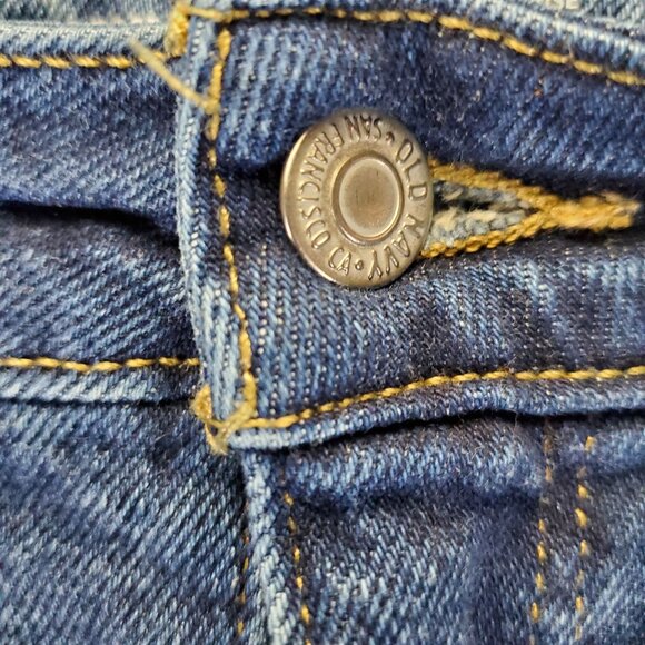 Old Navy Jeans Womens 0 Blue Flare Higher High-Rise Secret-Smooth Pockets - Picture 9 of 12